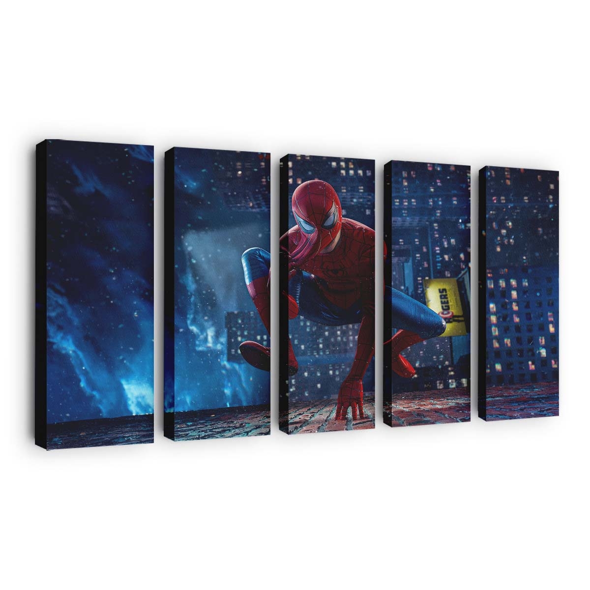 Spider Man Netz der Wunder Leinwandbild - Wanddeko