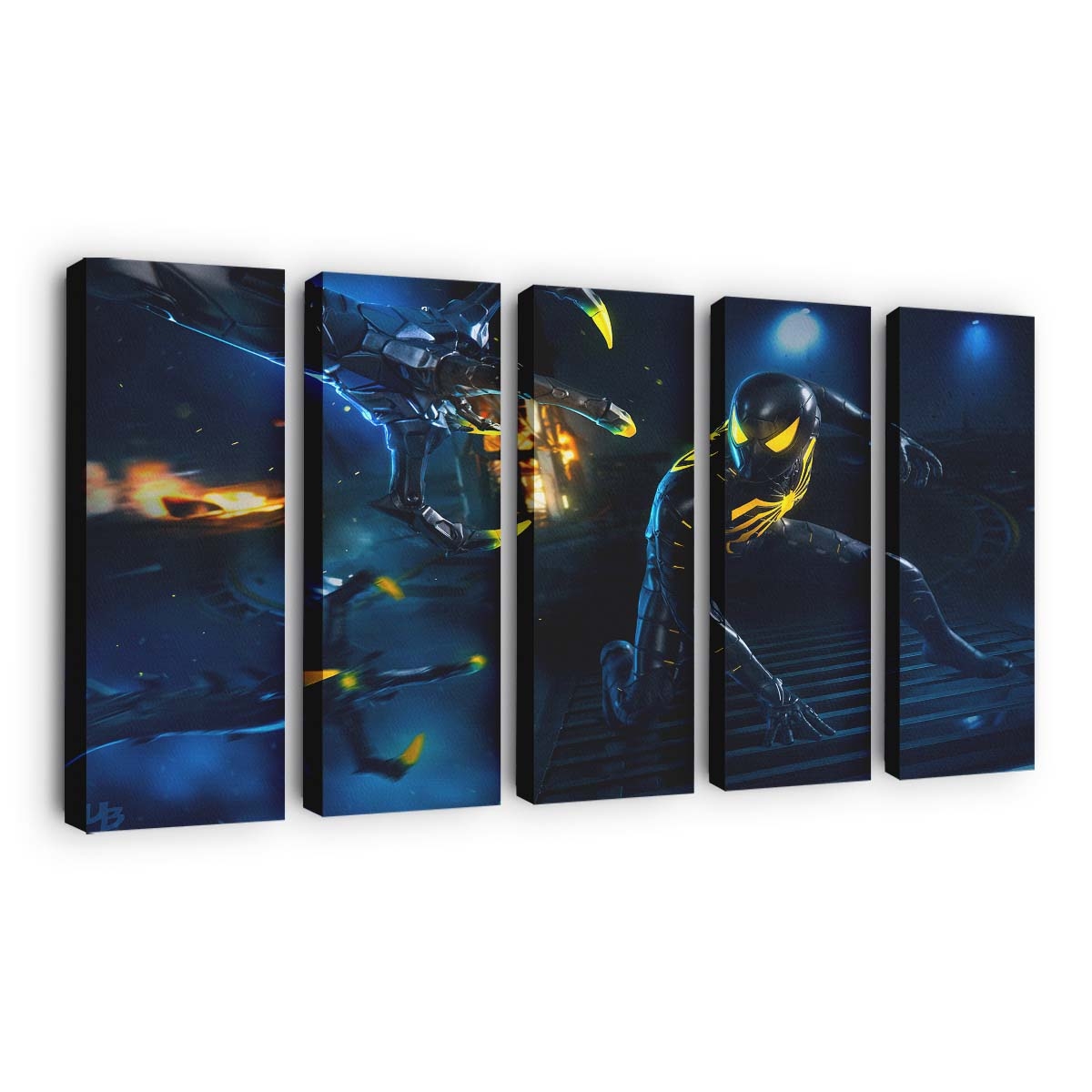 Spider Man Anti Ock Anzug 4 Leinwandbild - Wanddeko