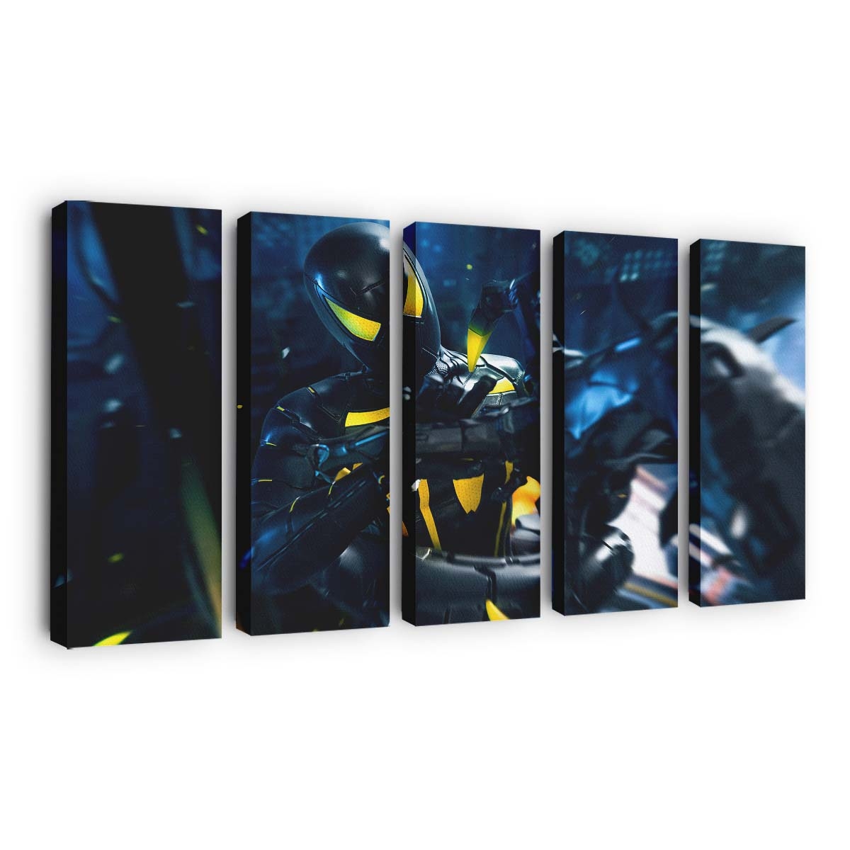 Spider Man Anti Ock Anzug Design Leinwandbild - Wanddeko