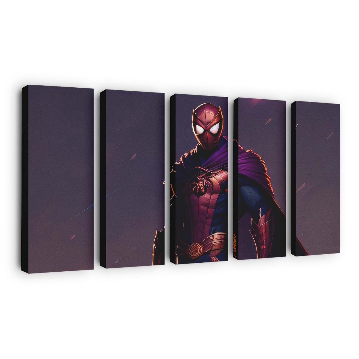 Spider Ninja Leinwandbild - Wanddeko