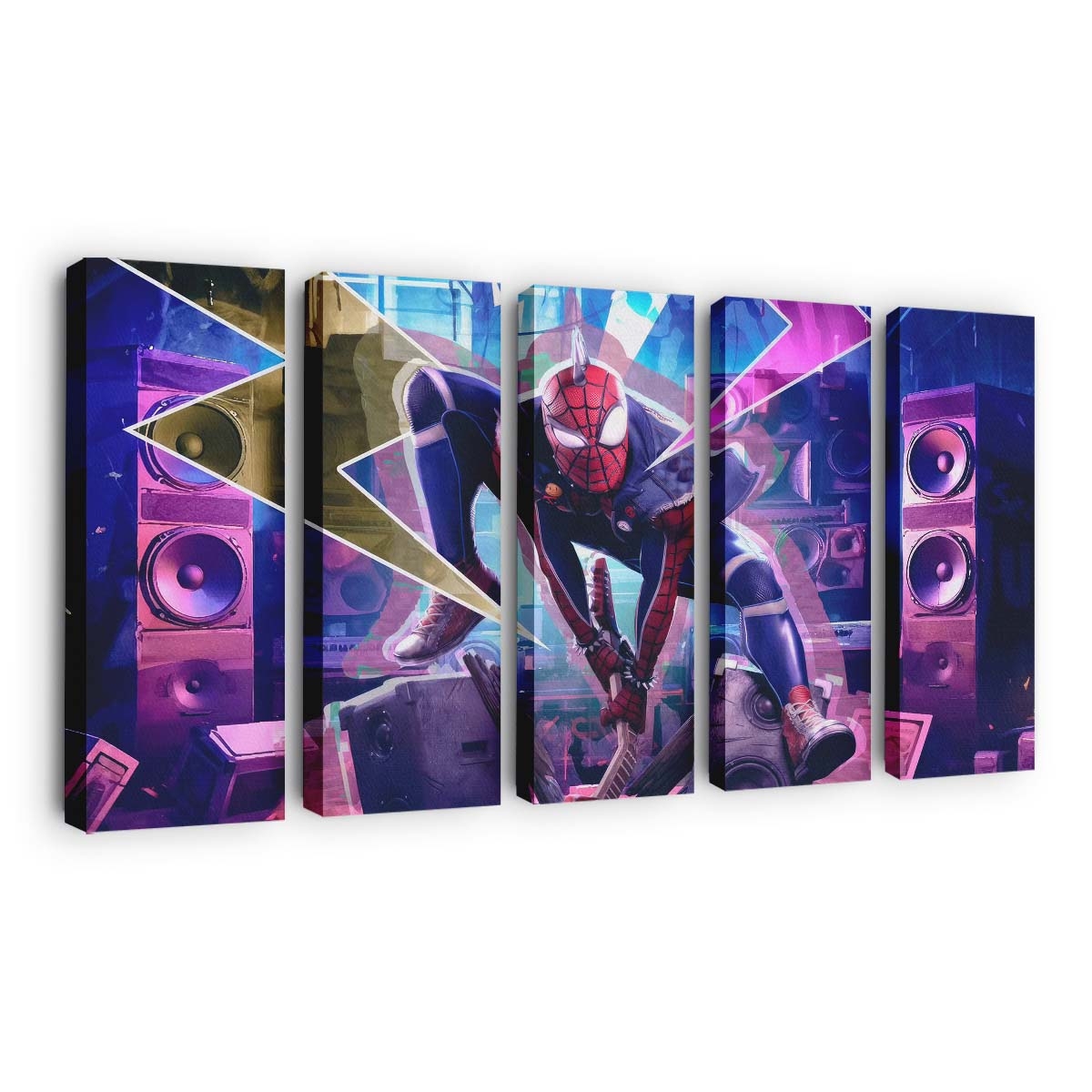 Spider Punk 2 Leinwandbild - Wanddeko