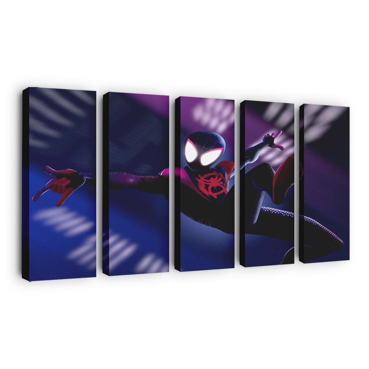 Spider Verse Artwork Leinwandbild - Wanddeko