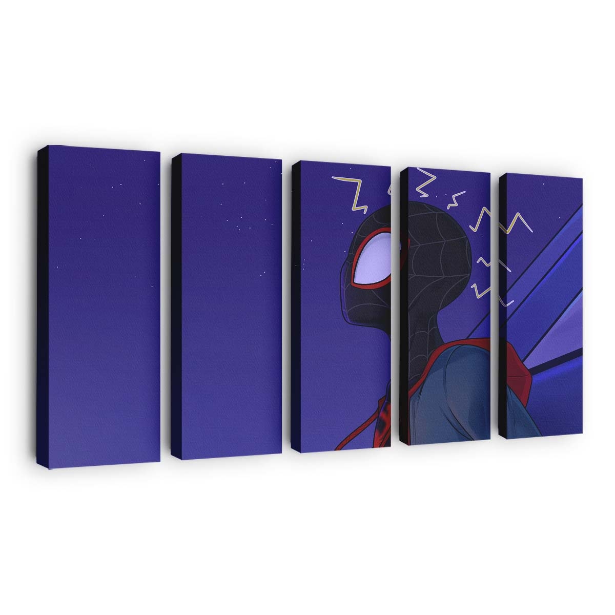 Spider Verse New Art Leinwandbild - Wanddeko