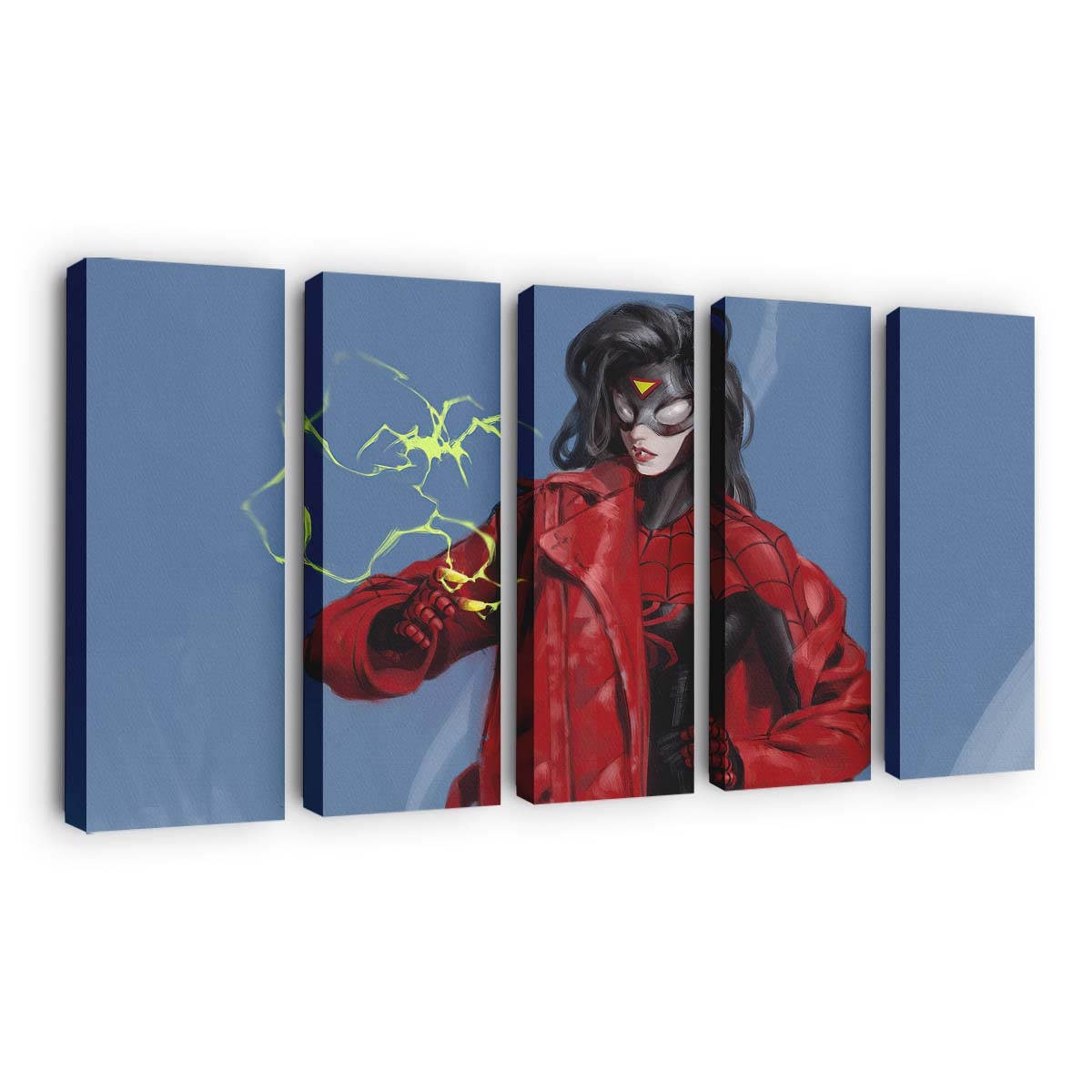 Spider Woman Kostüm Fanart Leinwandbild - Wanddeko