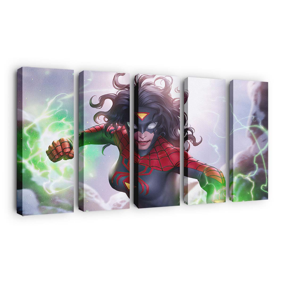 Spider Woman Leinwandbild - Wanddeko