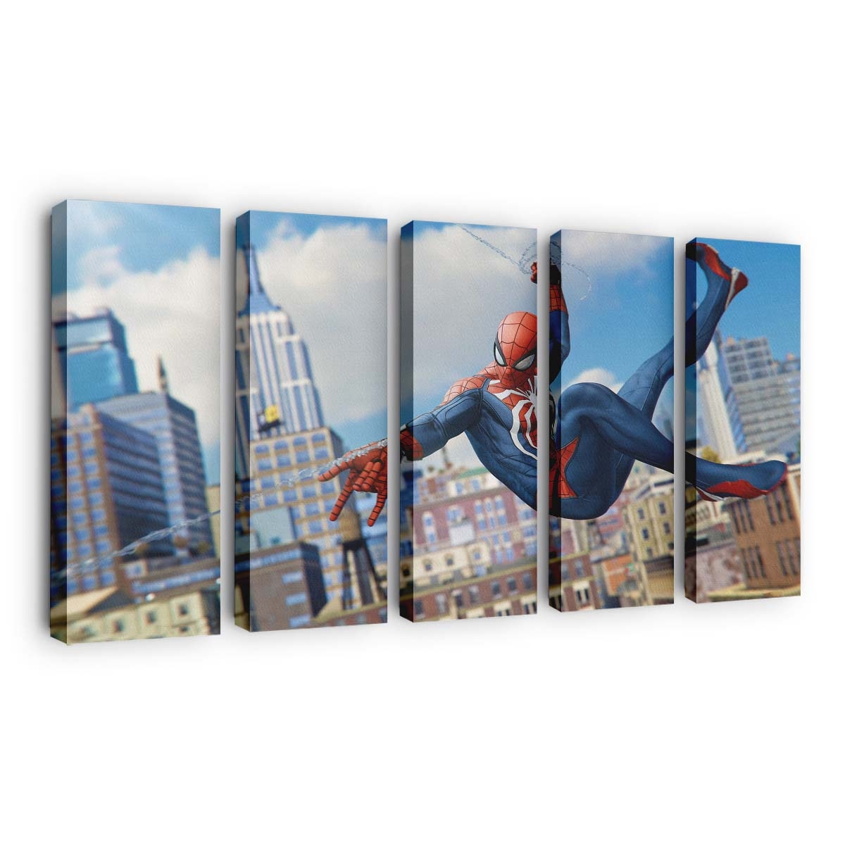 Spider Man 2018 Spiel 2 Leinwandbild - Wanddeko