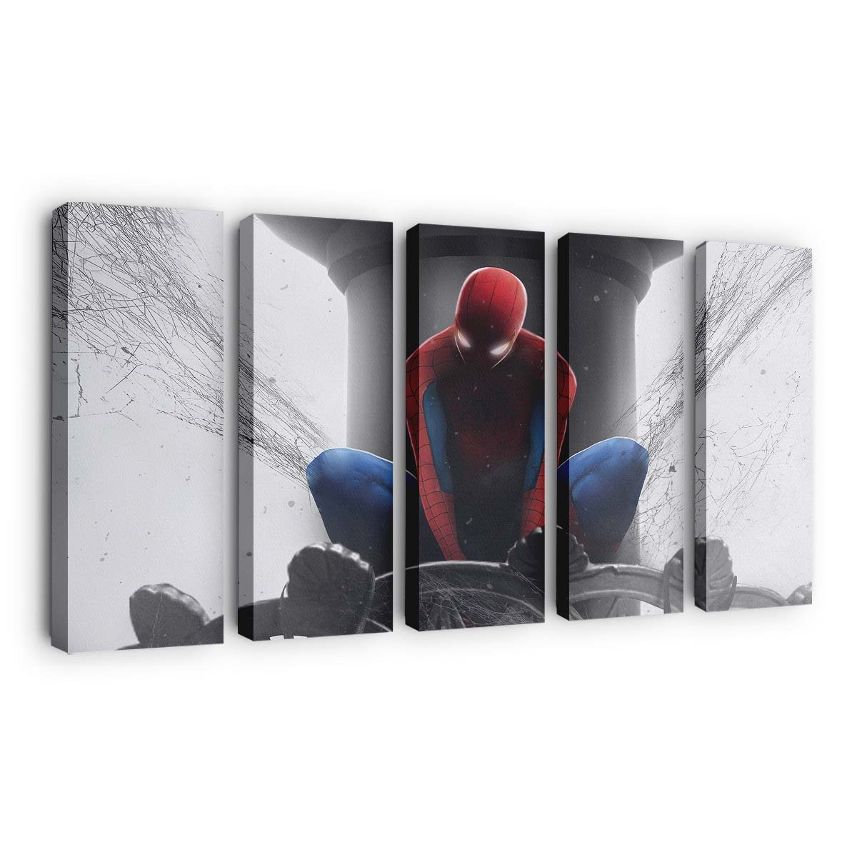 Spider Man 2020 Artwork Leinwandbild - Wanddeko