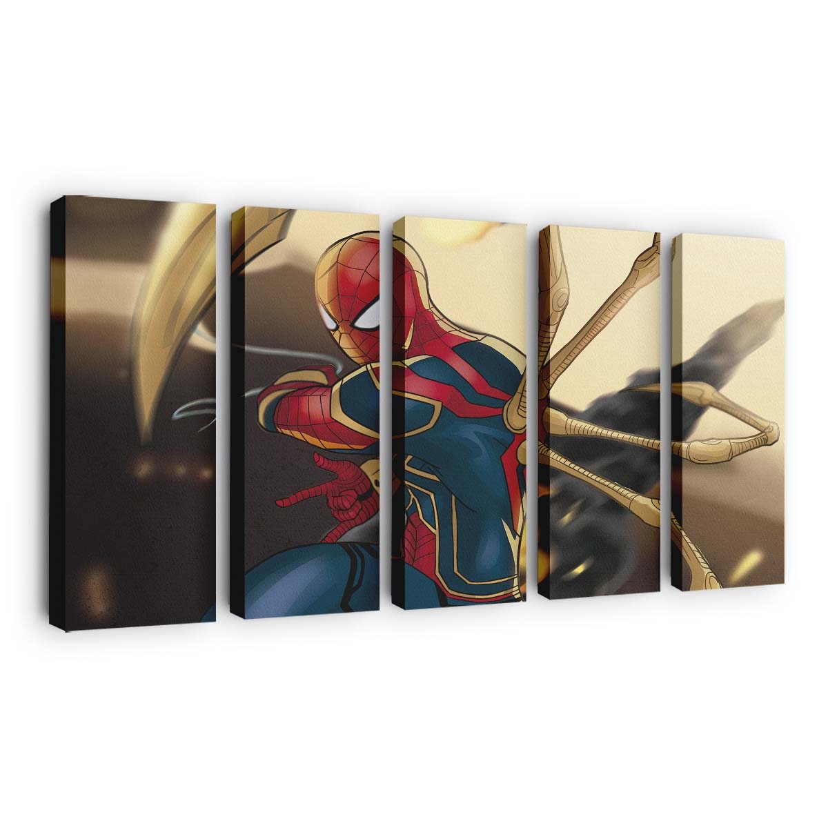 Spider Man 2020 Kunst 3 Leinwandbild - Wanddeko