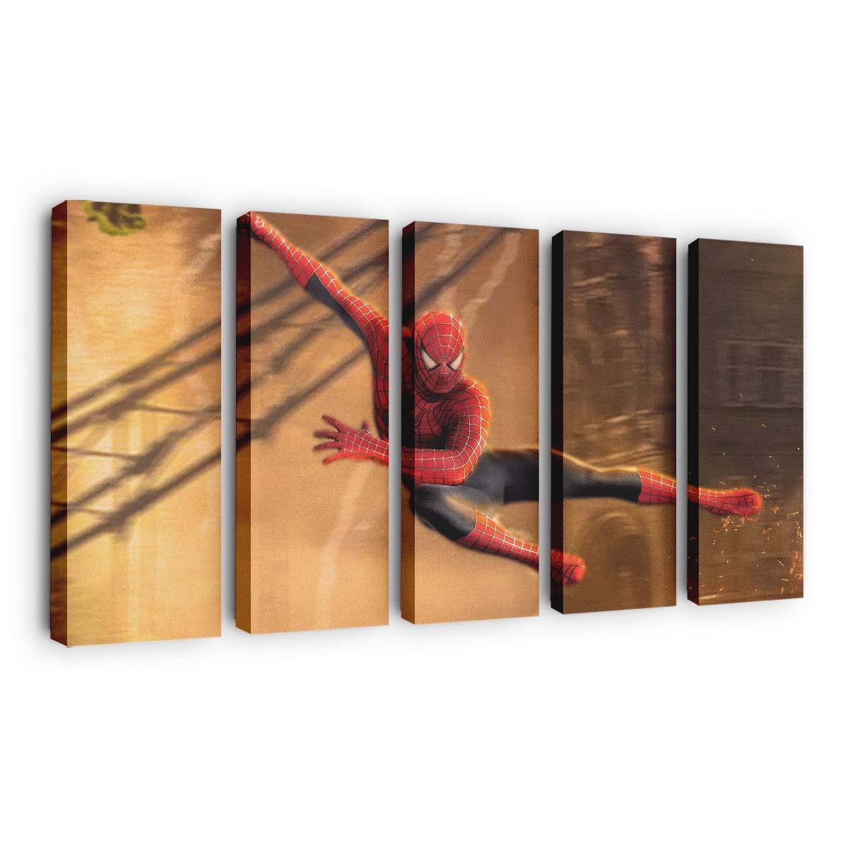 Spider Man 2023 4 Leinwandbild - Wanddeko