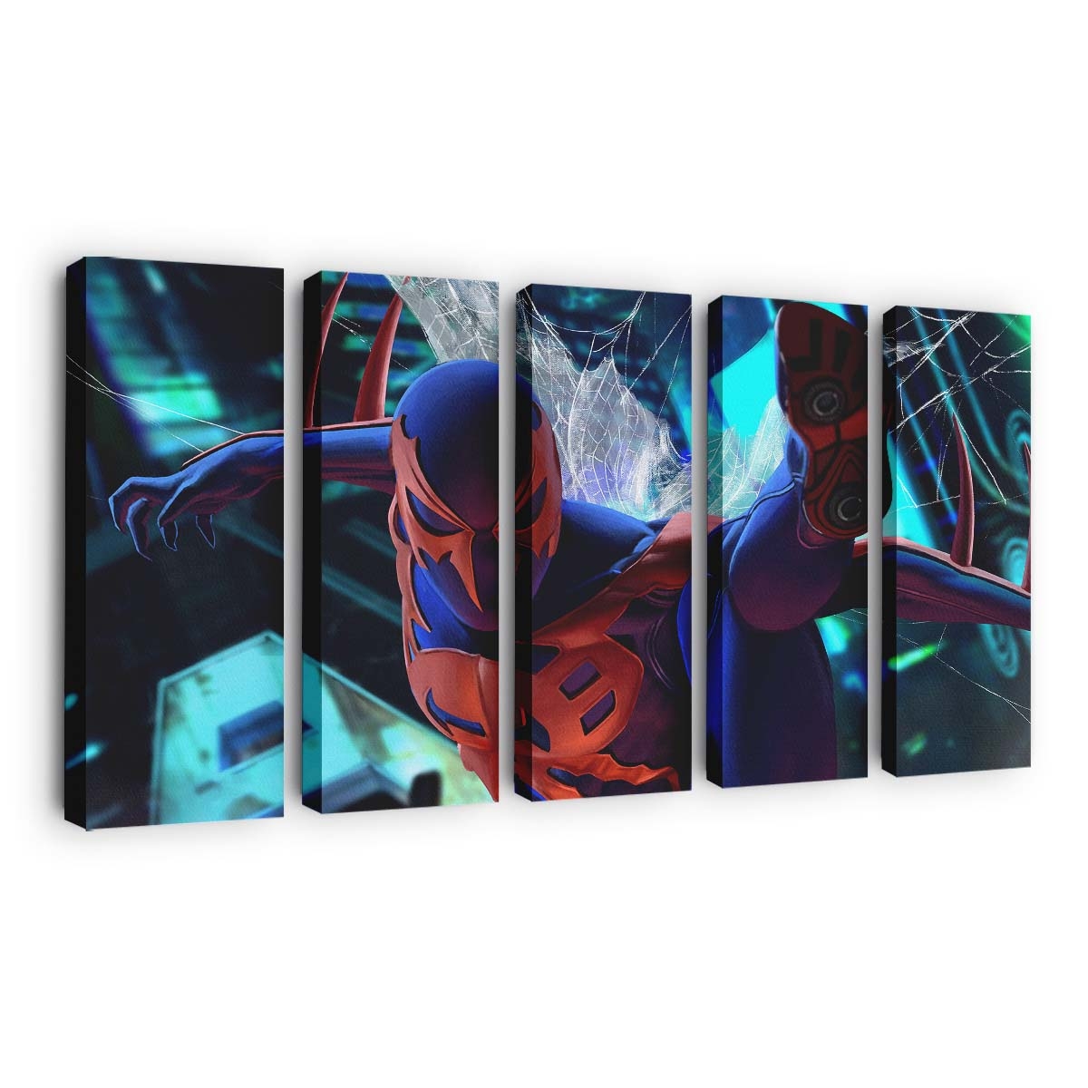 Spider Man 2099 Kunst 2 Leinwandbild - Wanddeko