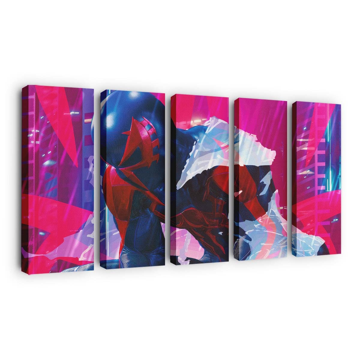 Spider Man 2099 Kunstwerk 2 Leinwandbild - Wanddeko