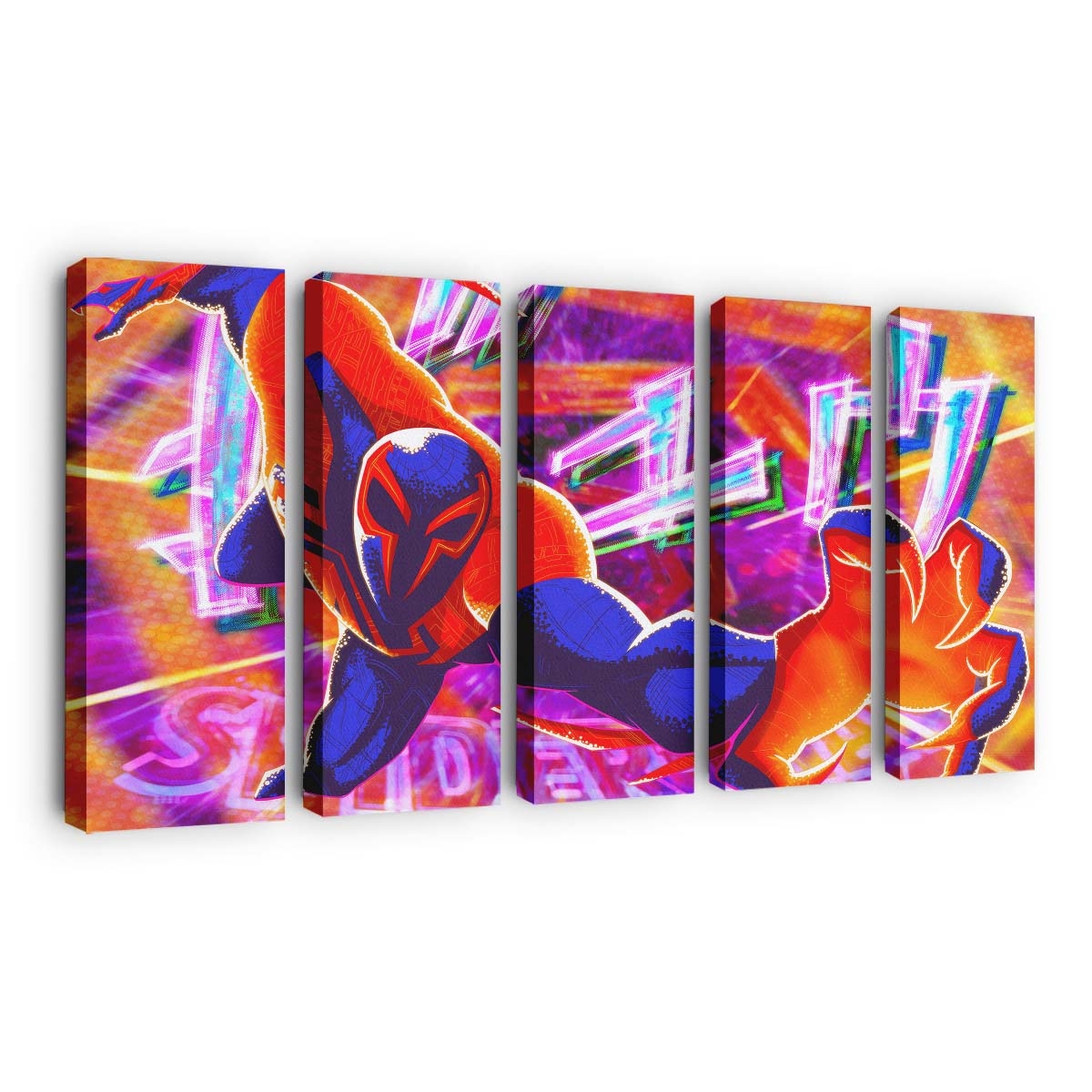 Spider Man 2099 alias Miguel O Hara Leinwandbild - Wanddeko