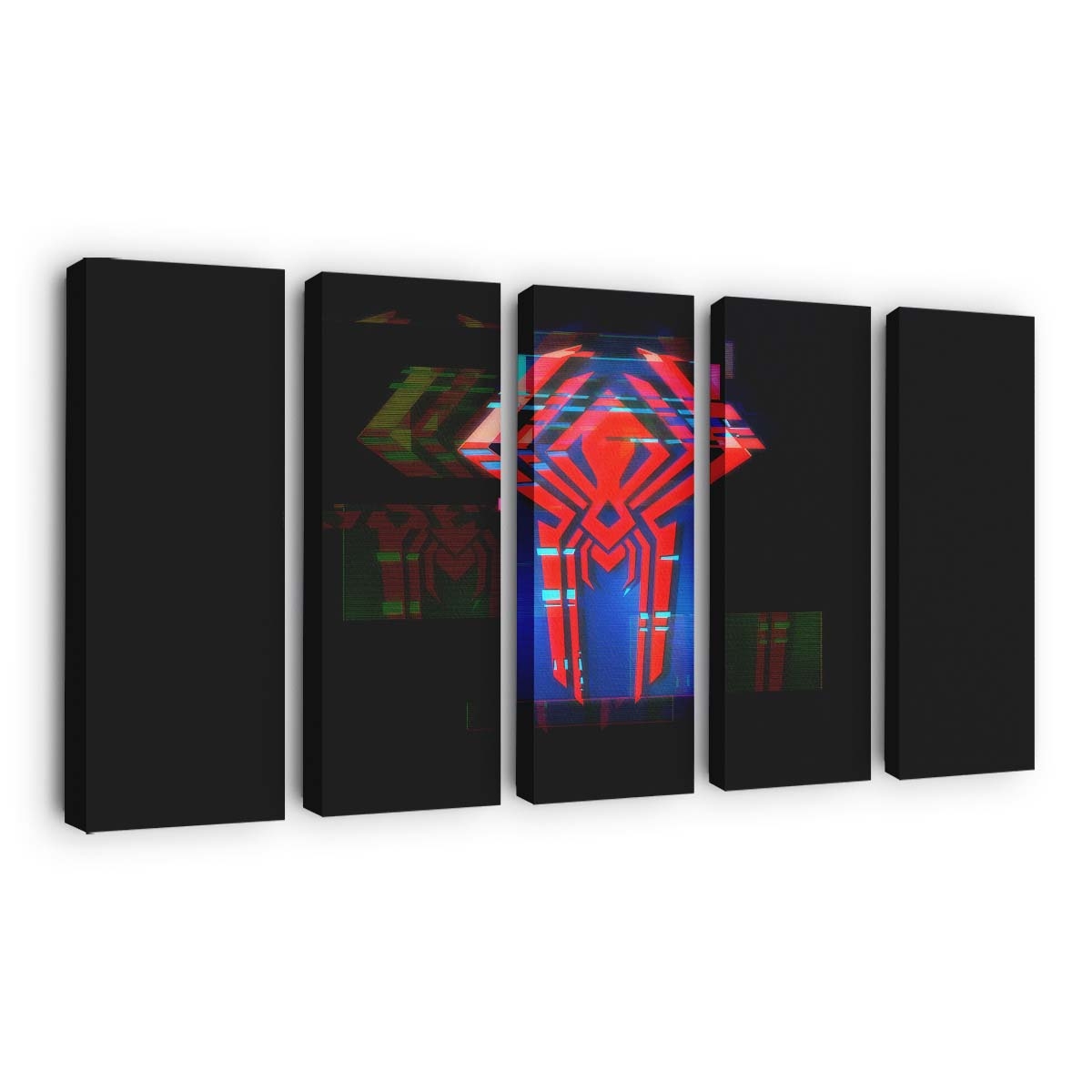 Spider Man 2099 Logo Art Leinwandbild - Wanddeko