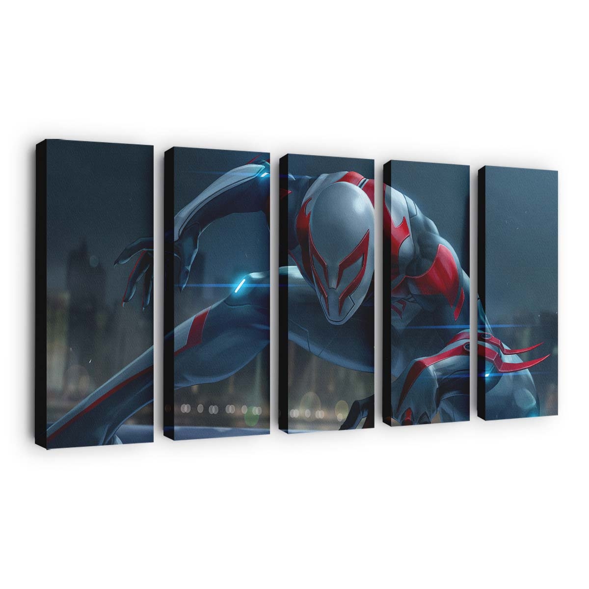 Spider Man 2099 Marel Future Fight Leinwandbild - Wanddeko
