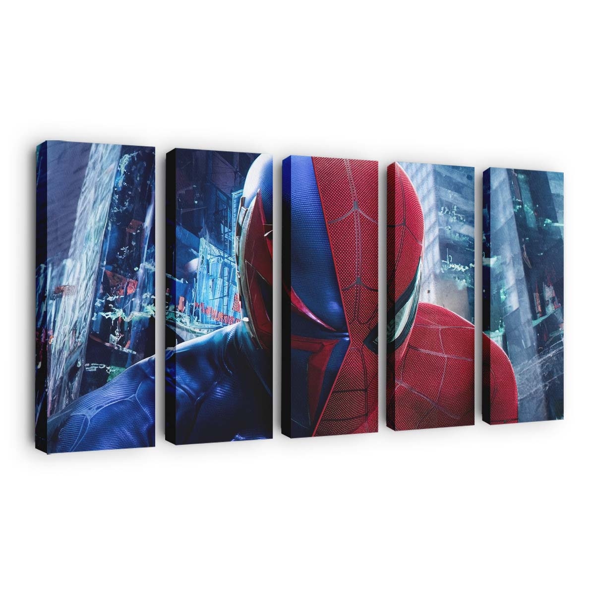 Spider Man 2099 X Spider Man Leinwandbild - Wanddeko