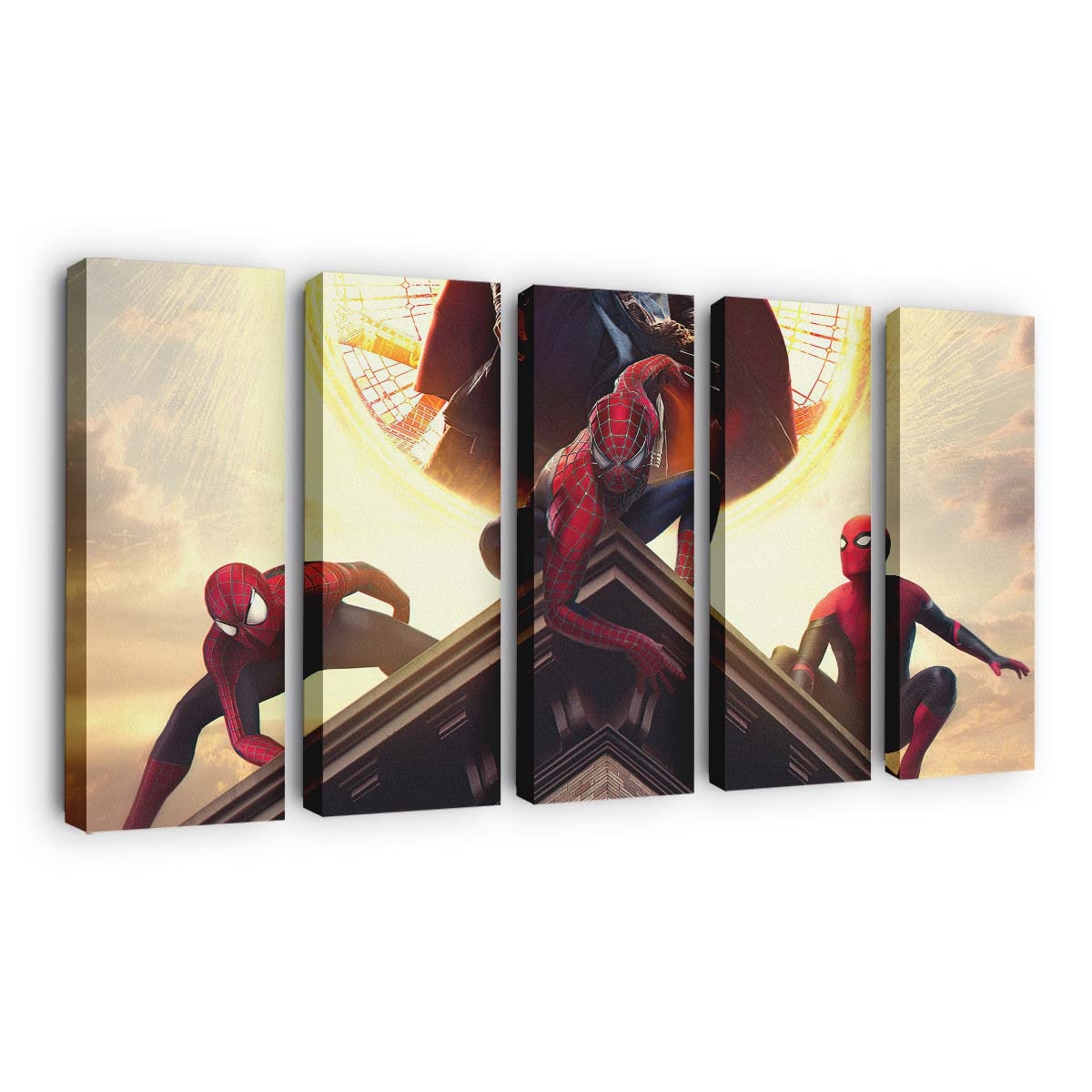 Spider Man 3 2 Leinwandbild - Wanddeko