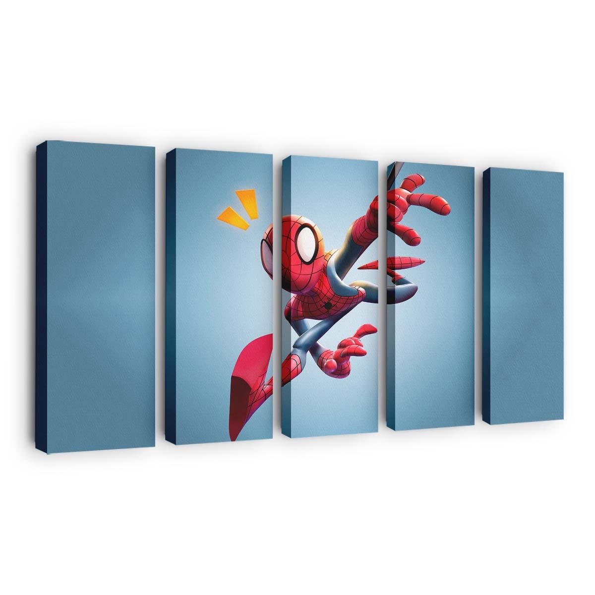 Spider Man 3D Fan Art Leinwandbild - Wanddeko