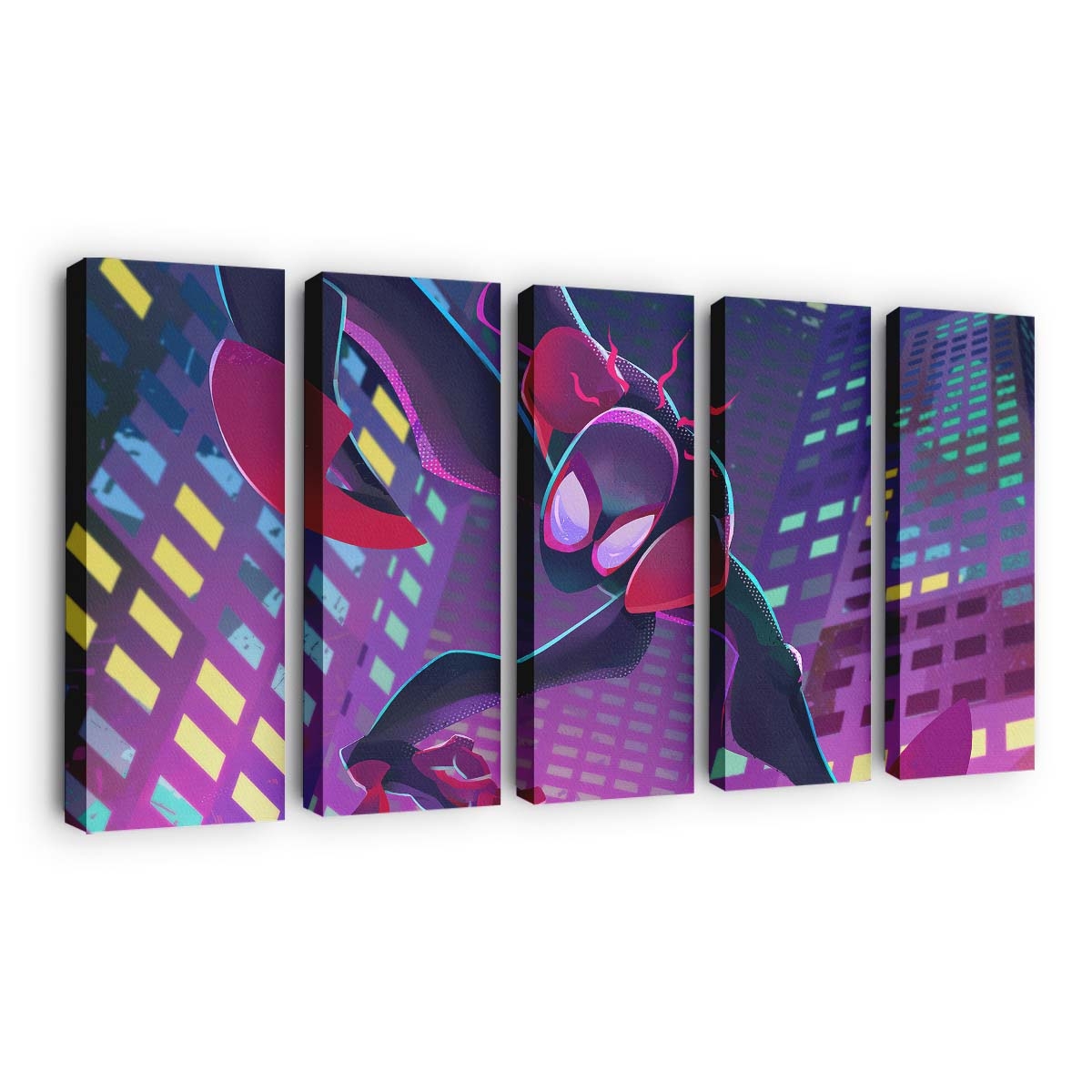 Spider Man Miles Neu Leinwandbild - Wanddeko