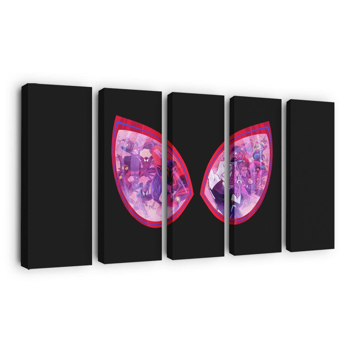 Spider Man Across The Spiderverse Oled Leinwandbild - Wanddeko