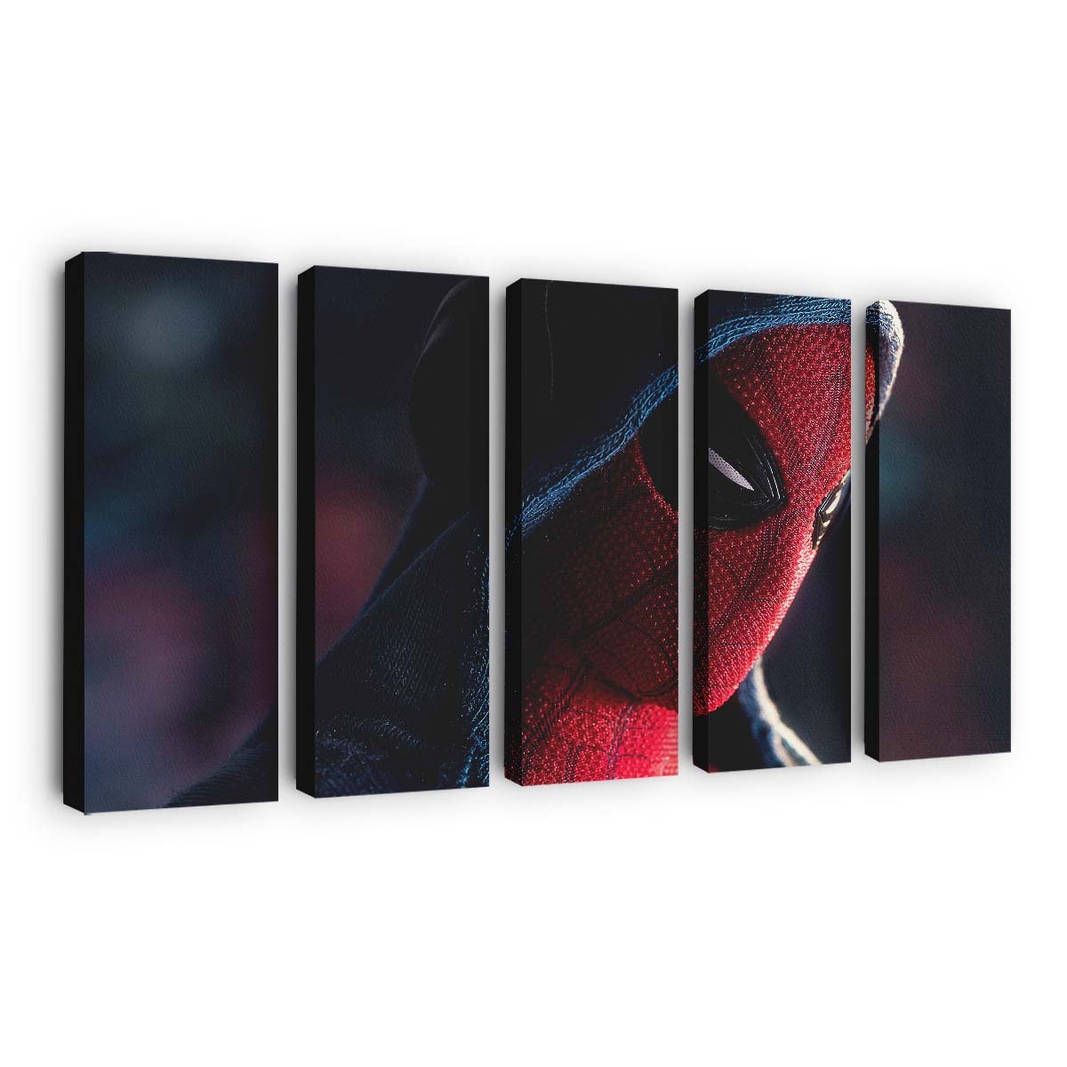 Spider Man im Hoodie Leinwandbild - Wanddeko