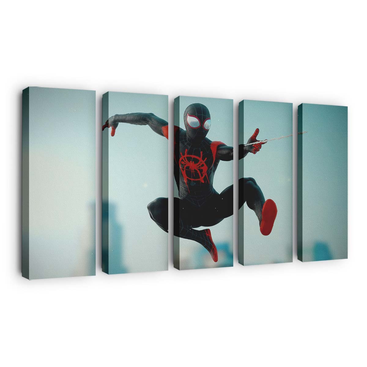 Spider Man Miles Morales 2020 4 Leinwandbild - Wanddeko