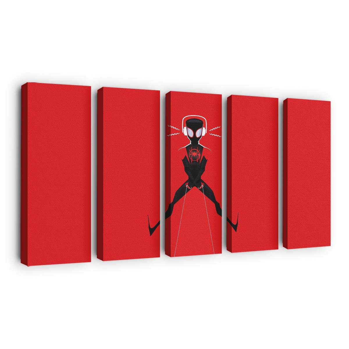 Spider Man Musik 2 Leinwandbild - Wanddeko