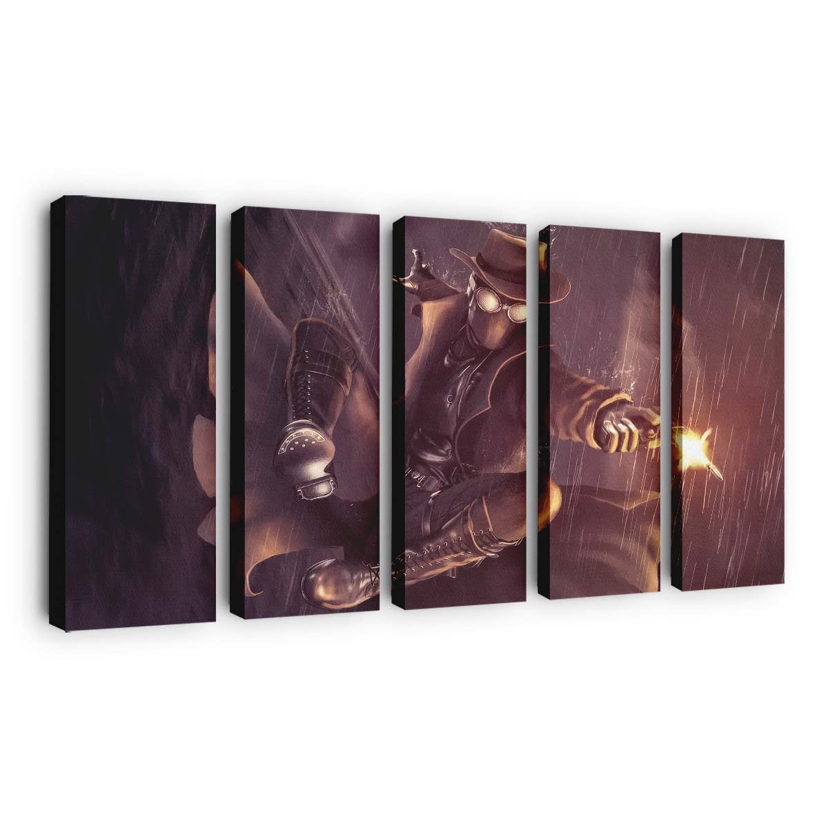 Spider Man Noir 3 Leinwandbild - Wanddeko