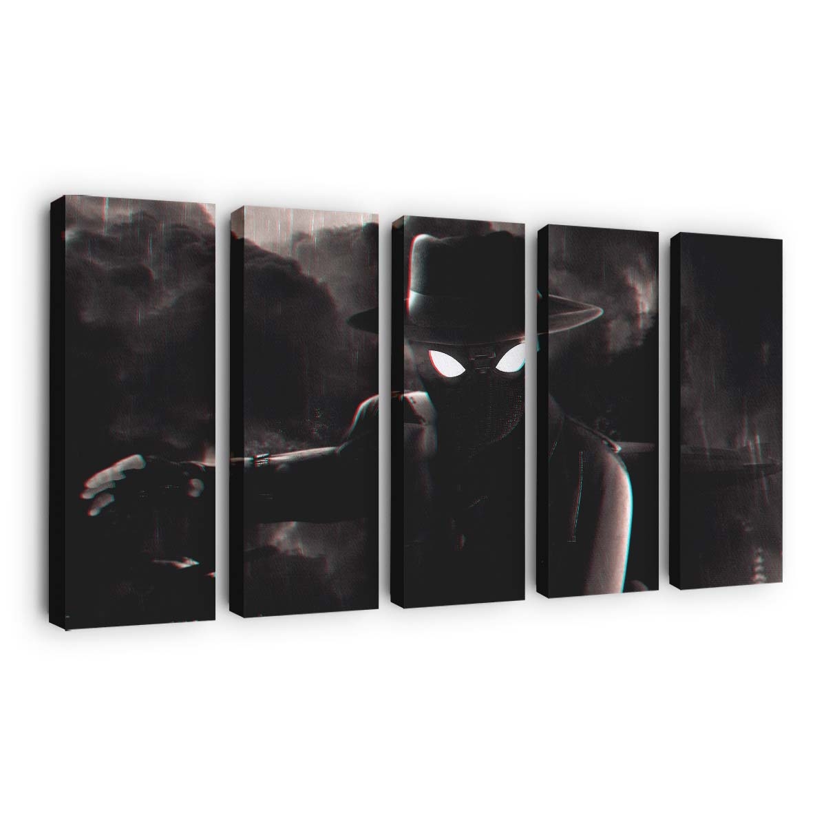 Spider Man Noir 5 Leinwandbild - Wanddeko