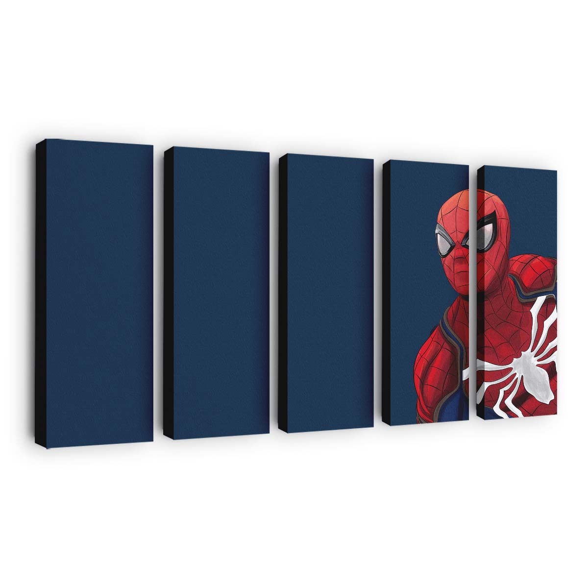 Spider Man Kunstwerk 2018 Leinwandbild - Wanddeko