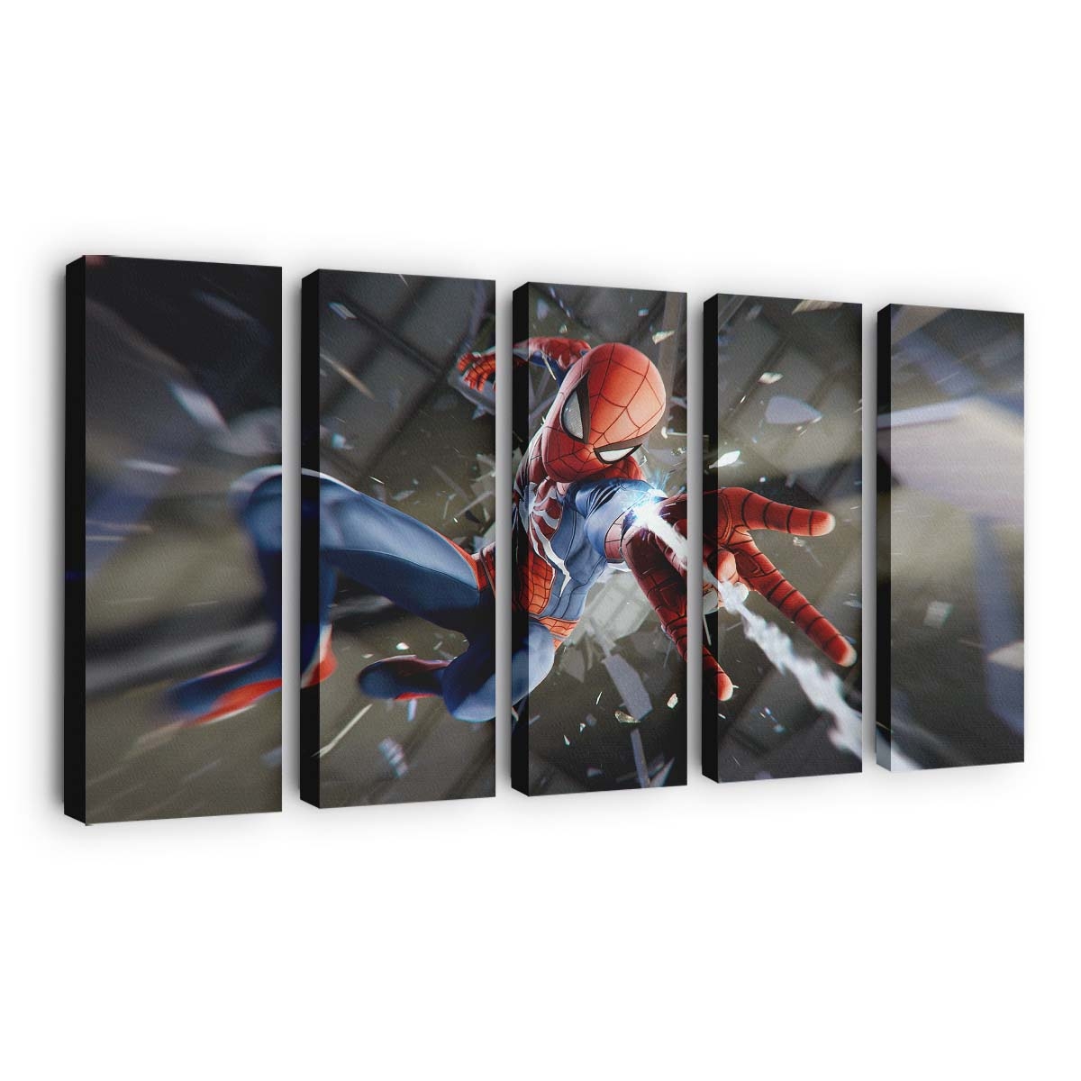 Spider Man Spiel 5 Leinwandbild - Wanddeko