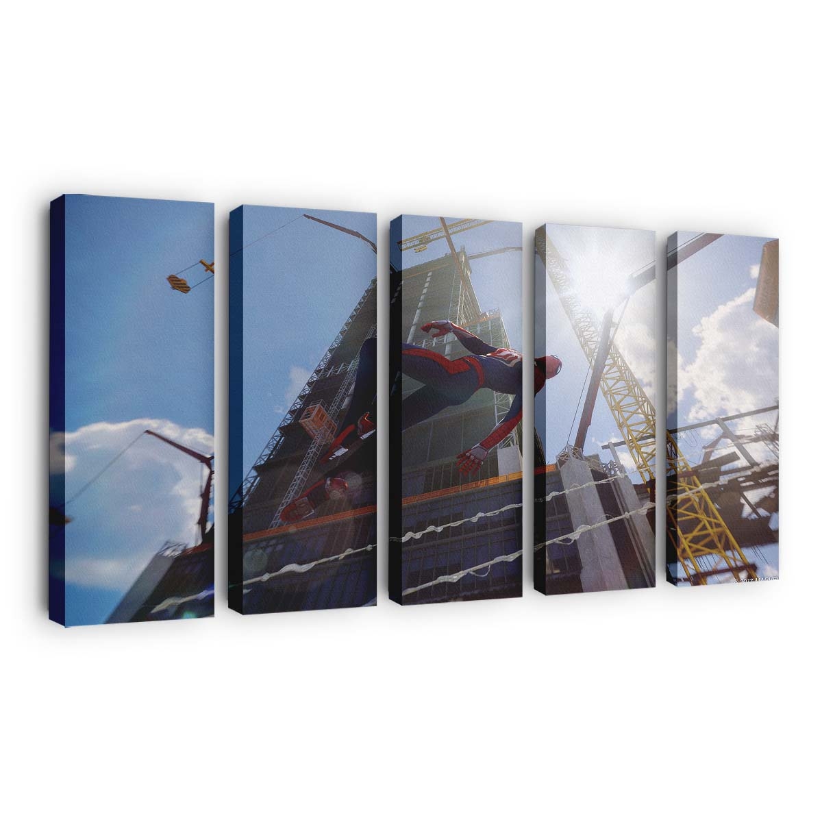 Spider Man Pro Spiel Leinwandbild - Wanddeko