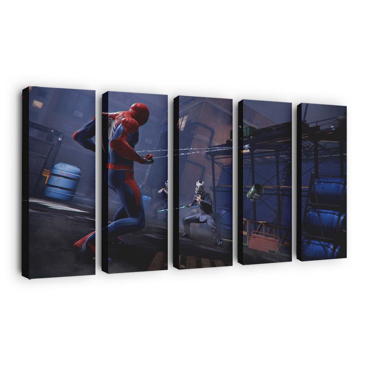 Spider Man Pro Gaming Leinwandbild - Wanddeko
