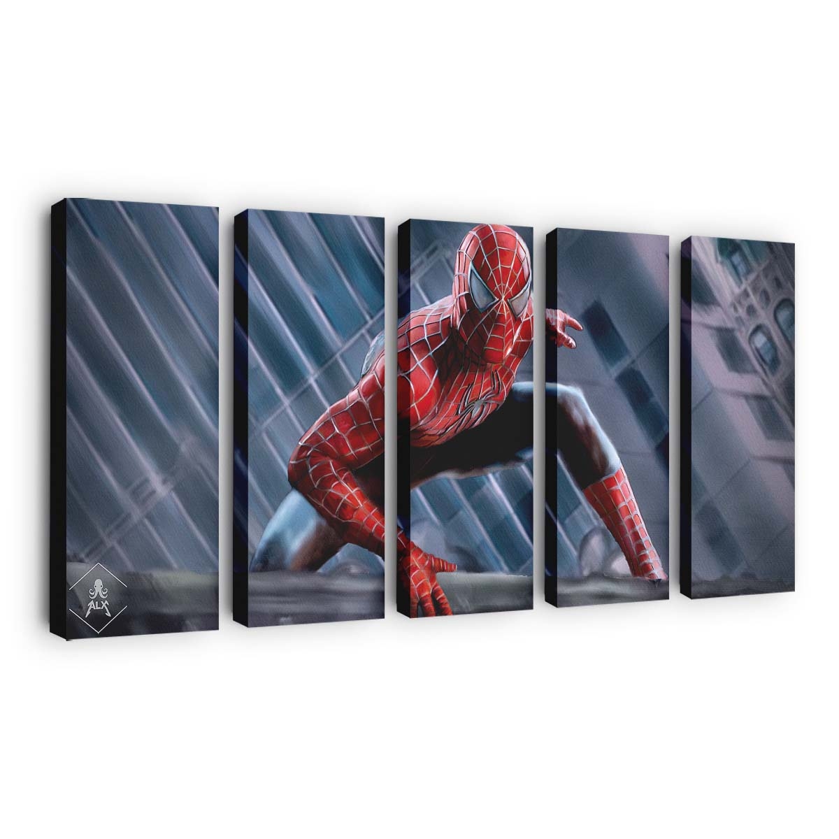 Spider Man Raimi Anzug Leinwandbild - Wanddeko