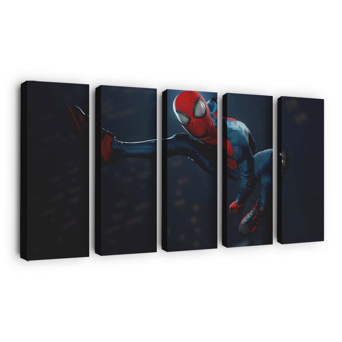 Spider Man Remastered 2 Leinwandbild - Wanddeko
