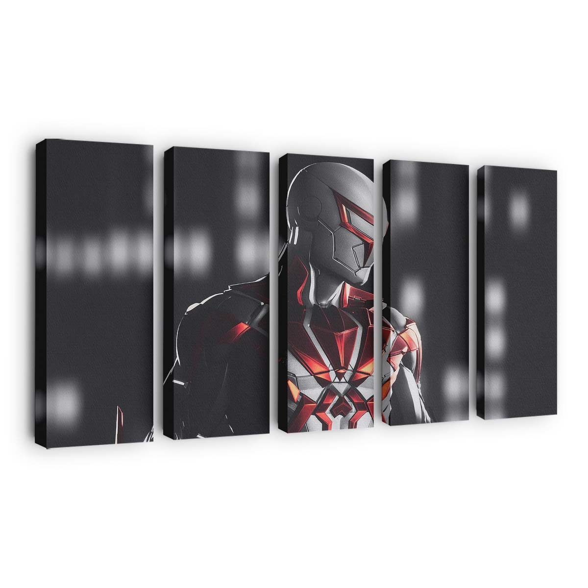 Spider Man Remastered Marvel Leinwandbild - Wanddeko