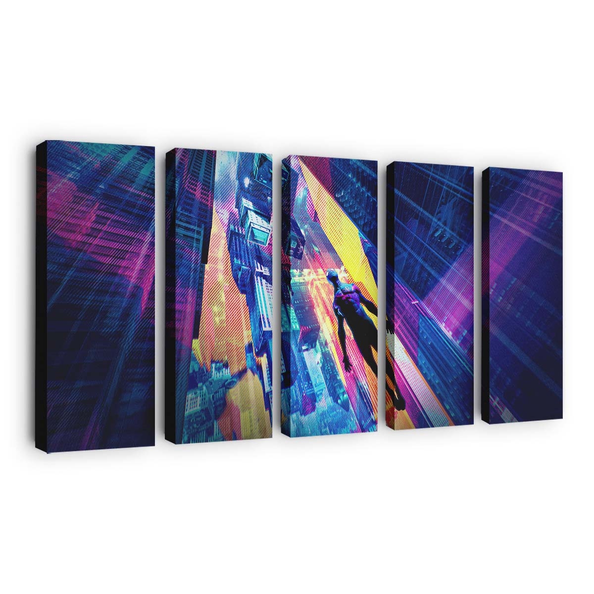 Spider Man Remastered Marvels Leinwandbild - Wanddeko