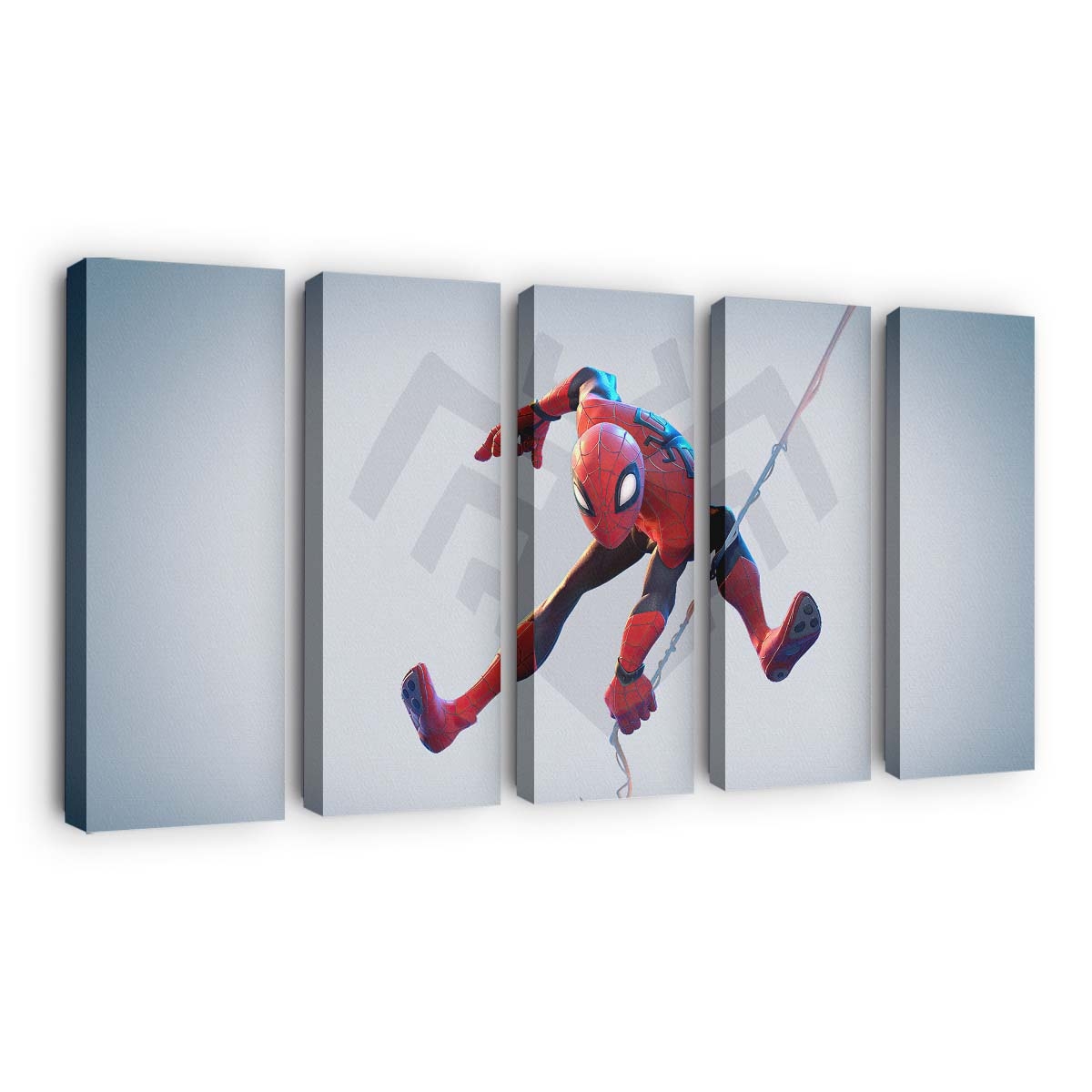 Spider Man Superhero Character Art Leinwandbild - Wanddeko