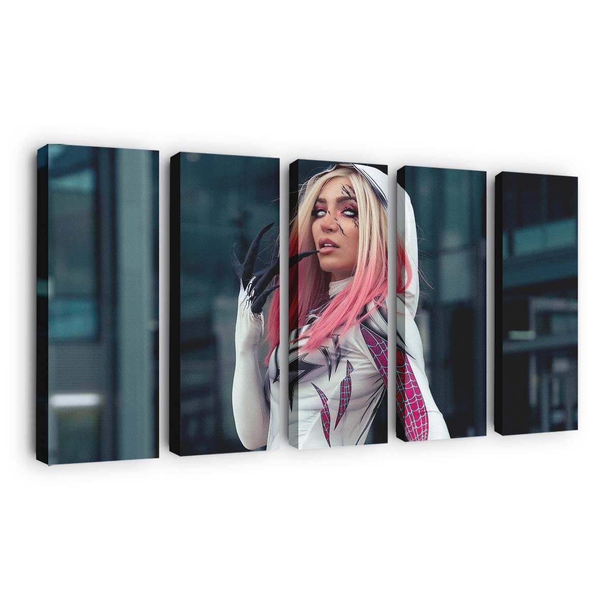 Symbiote Spider Man Venom Cosplay Leinwandbild - Wanddeko