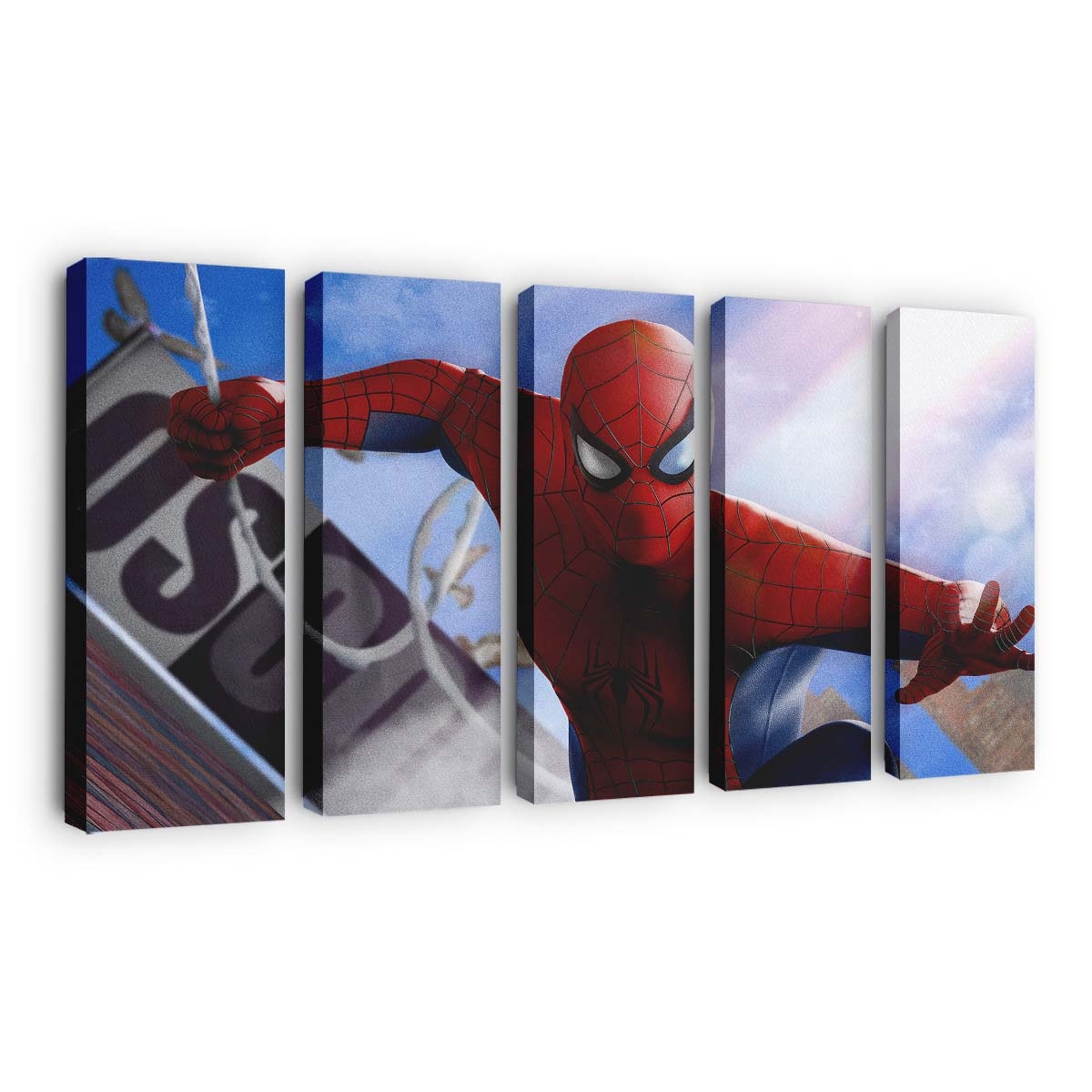 The Amazing Spider Man Comicbuch Cover Leinwandbild - Wanddeko