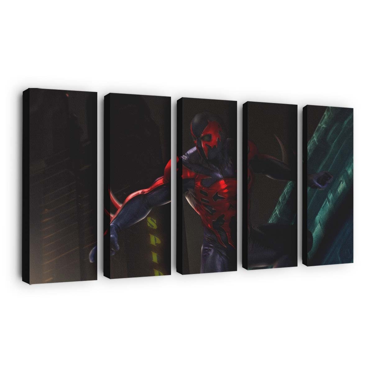 Spider Man 2099 3 Leinwandbild - Wanddeko