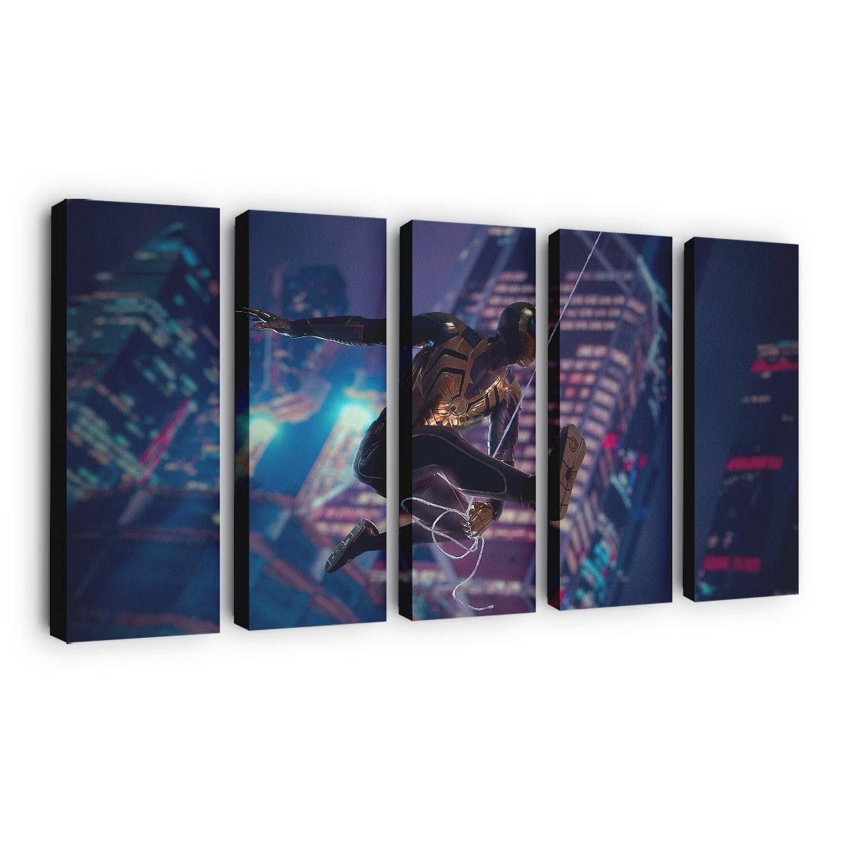 Wakandan Armor Spider Man Leinwandbild - Wanddeko