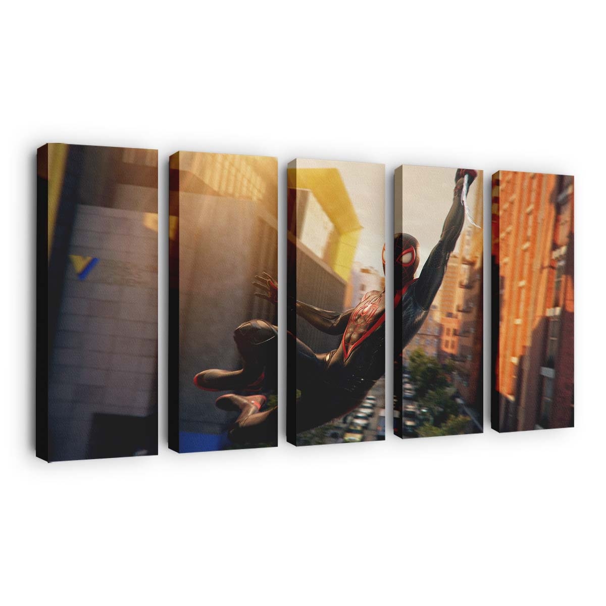 Web Slinging Adventures Await Marvels Spider Man 2 Leinwandbild - Wanddeko