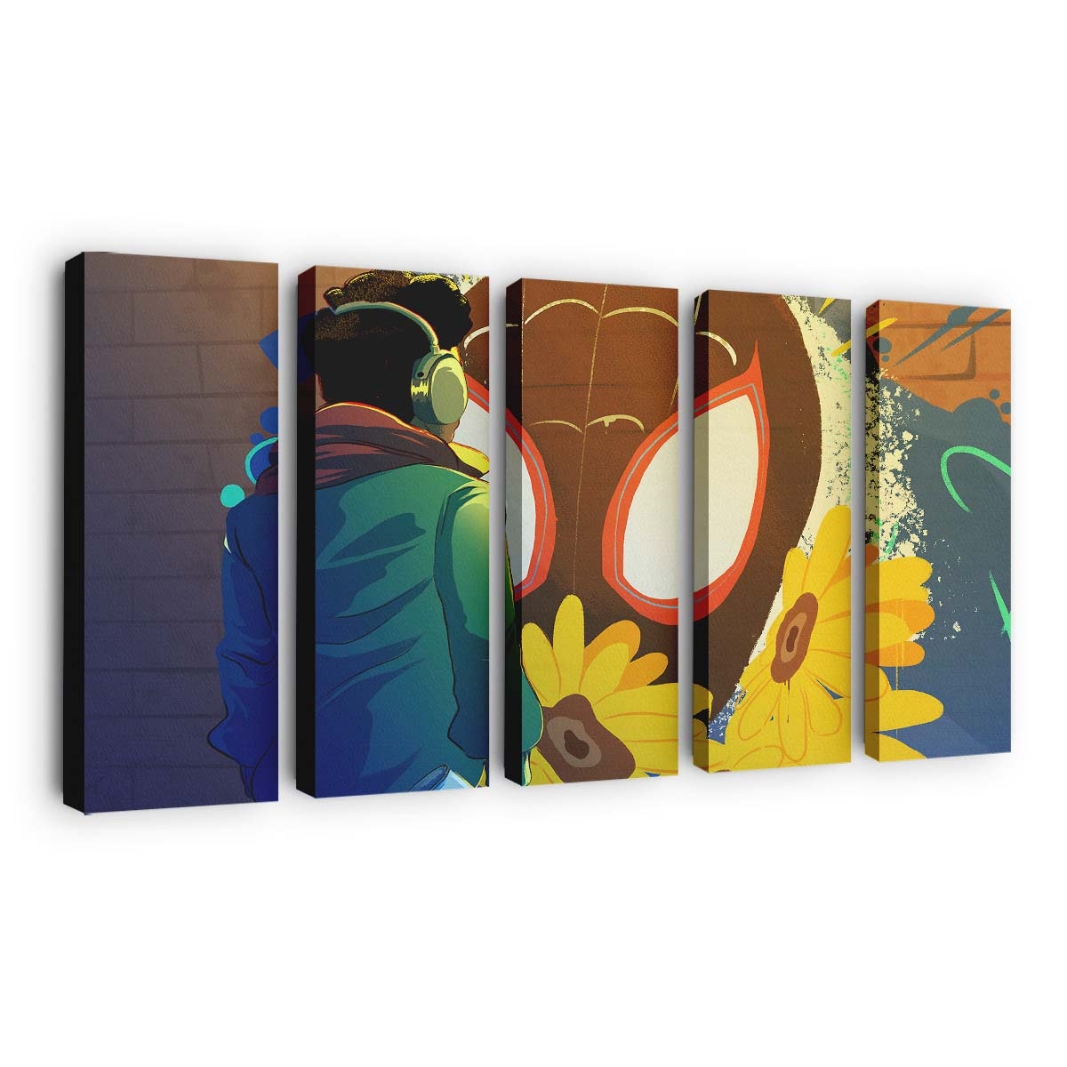 Du bist die Sonnenblume Leinwandbild - Wanddeko