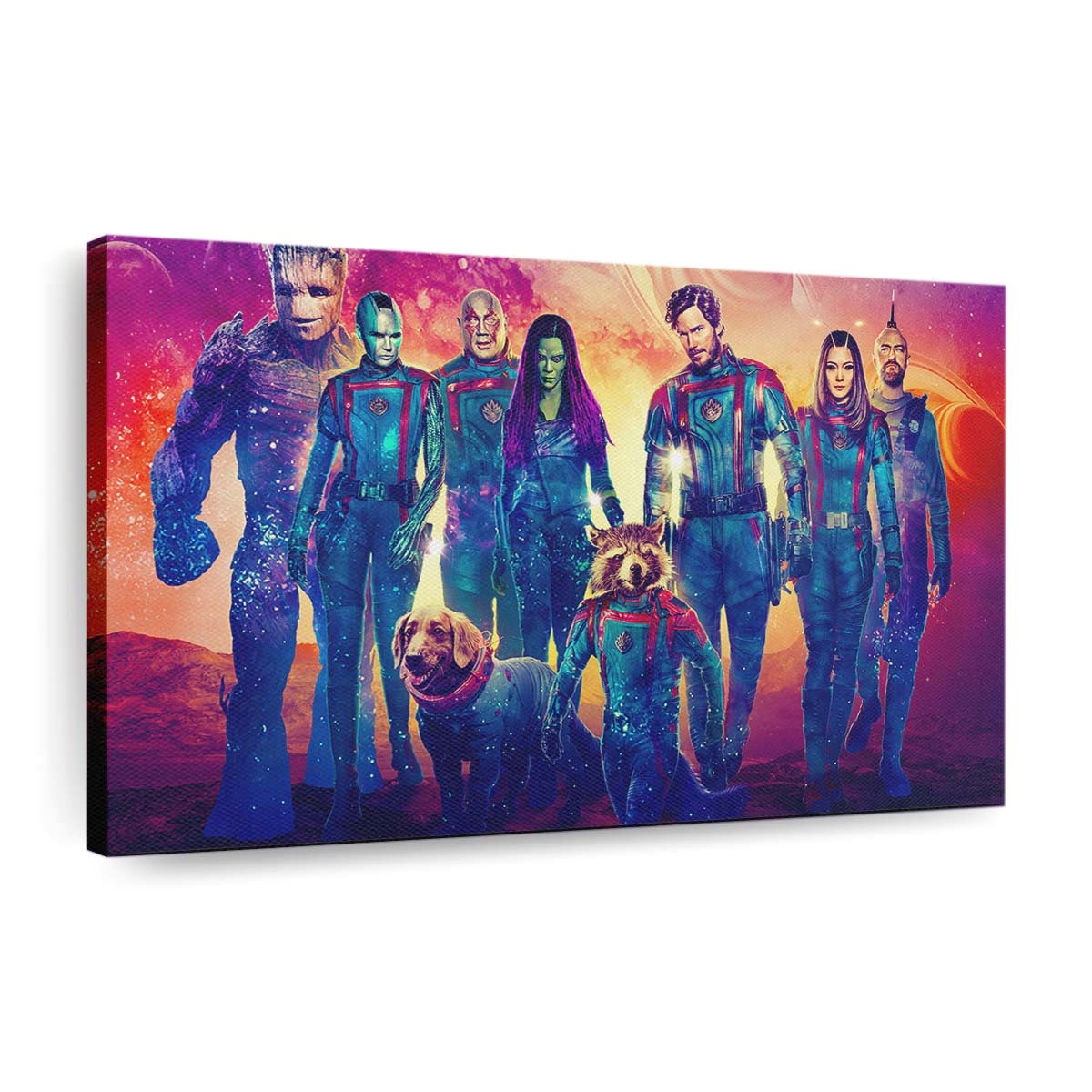 2023 Guardians Of The Galaxy Vol 3 Leinwandbild - Wanddeko