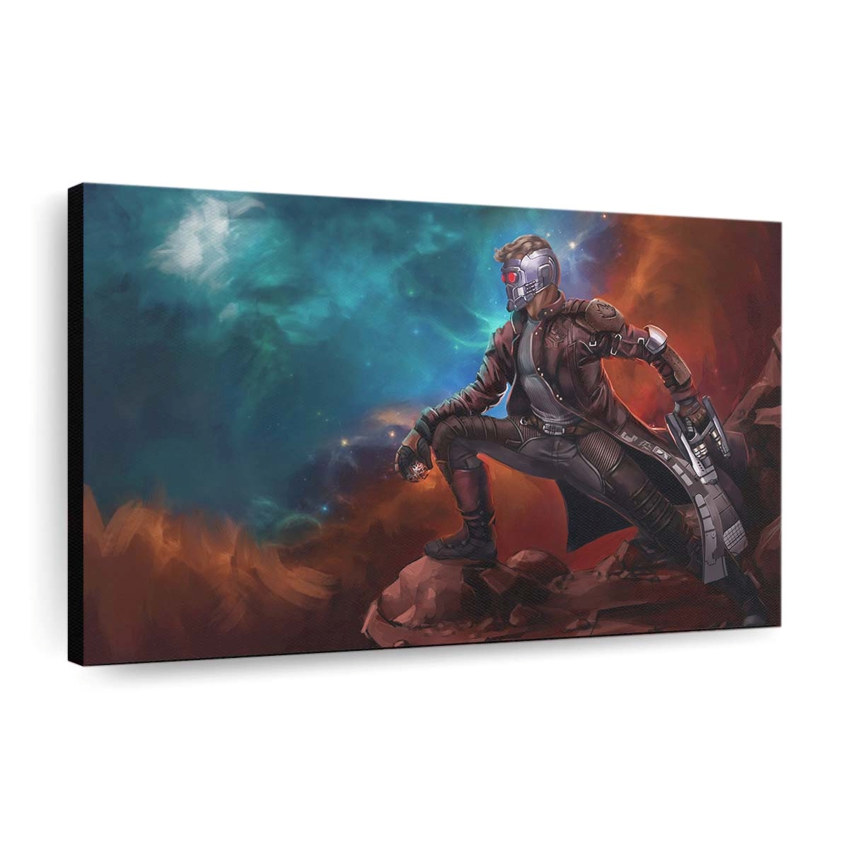  Star Lord Art Leinwandbild - Wanddeko