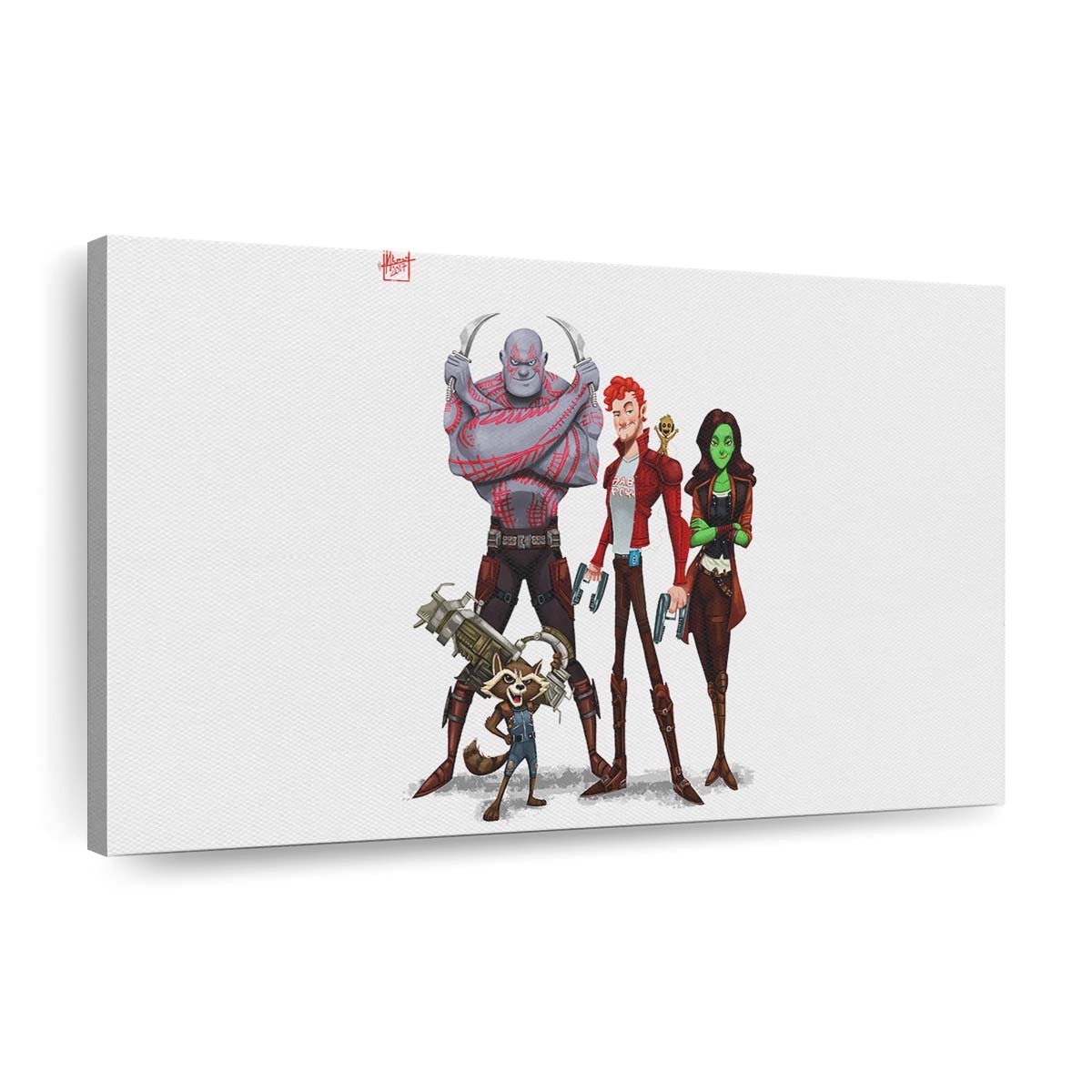 Guardians Of The Galaxy Art Leinwandbild - Wanddeko