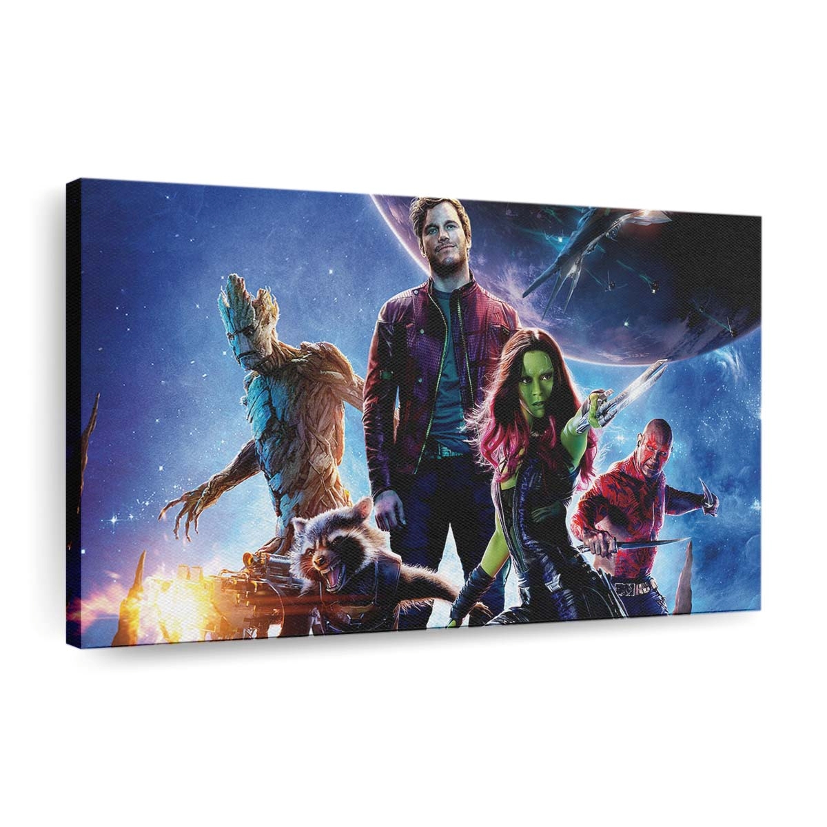 Guardians Of The Galaxy Movie Poster Leinwandbild - Wanddeko