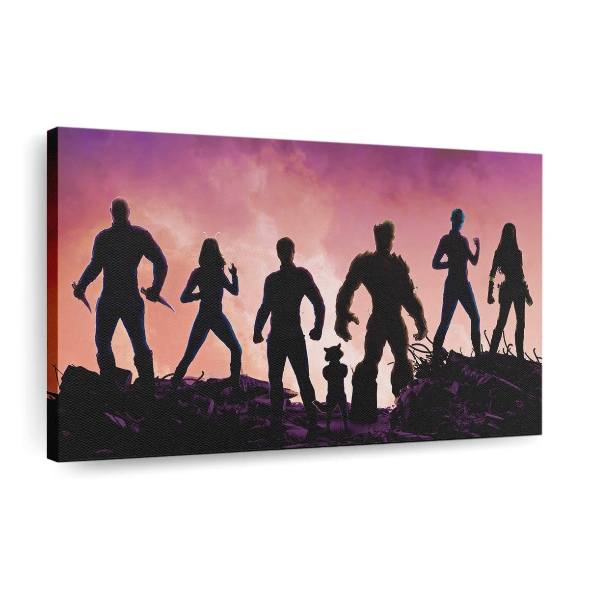 Guardians Of The Galaxy Vol 3 Characters Leinwandbild - Wanddeko