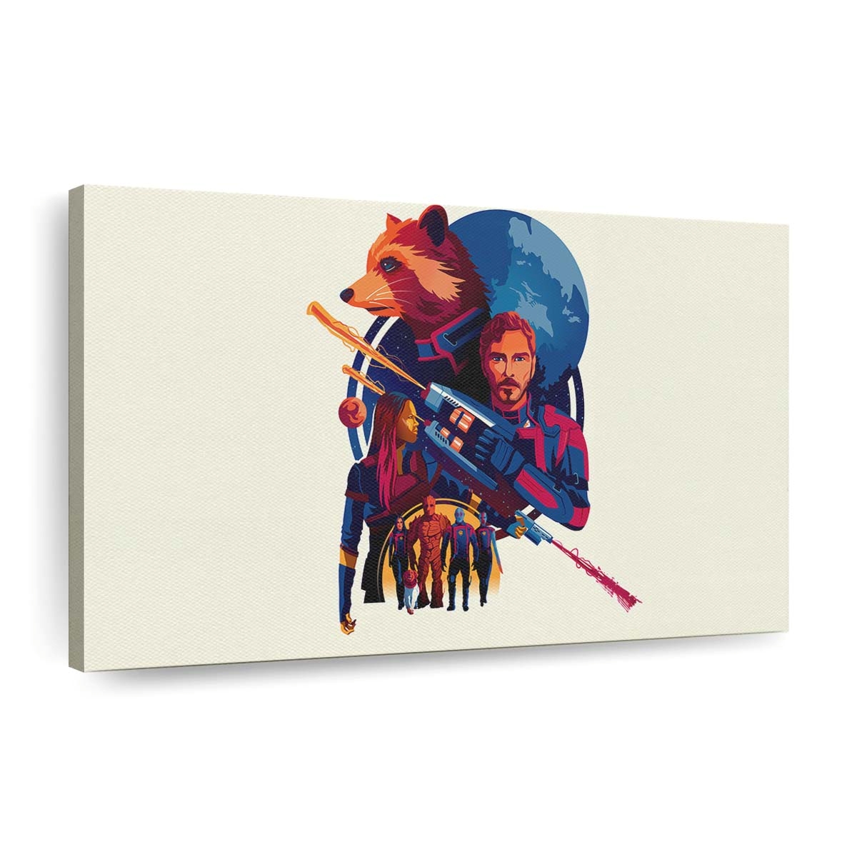 Guardians Of The Galaxy Vol 3 Poster Leinwandbild - Wanddeko