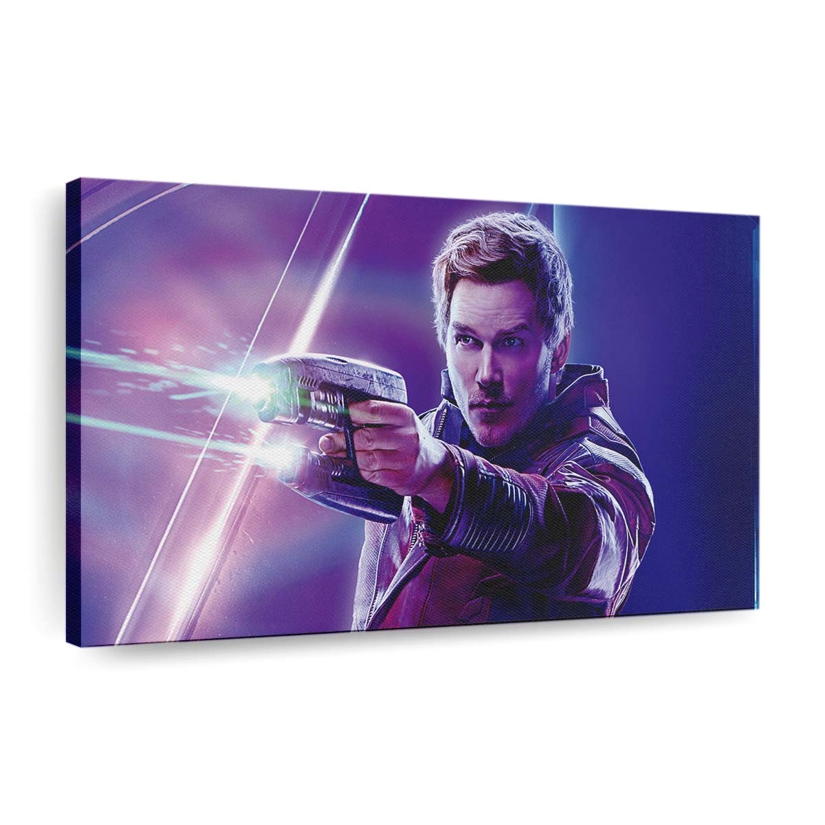 Star Lord In Avengers Infinity War Poster Leinwandbild - Wanddeko